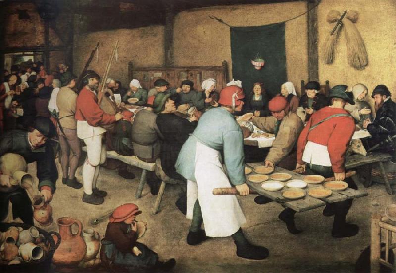 Pieter Bruegel the peasant wedding Germany oil painting art